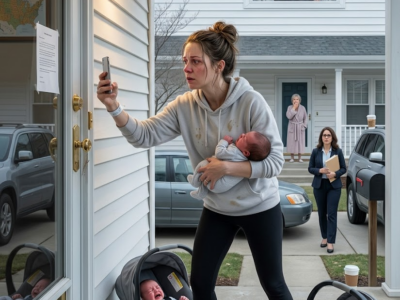 Locked Out With Three Newborns, She Took One Photo That Changed Everything. MC